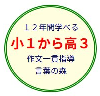 12年間学べる 小1から高3 作文一貫指導 言葉の森